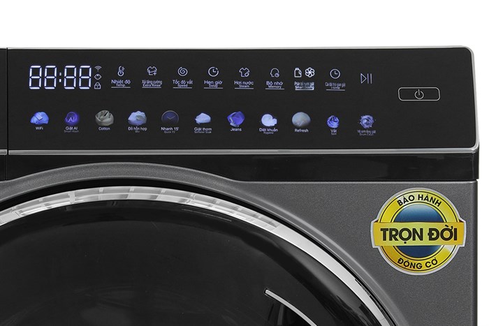 Máy giặt Aqua Inverter 10 kg AQD-DDW1000J BK